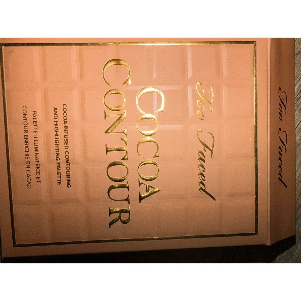 Too Faced Cocoa Contour Palette Cocoa-Infused Contouring Highlighting Kit NIB